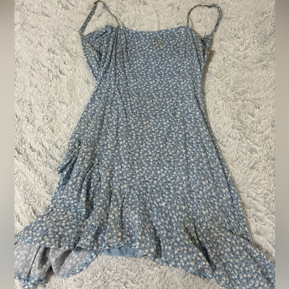 Princess Polly Blue Floral Mini Dress